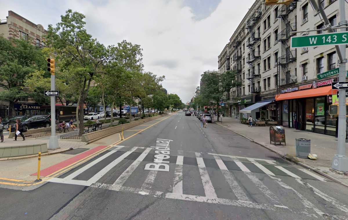 Scene of Manhattan shooting