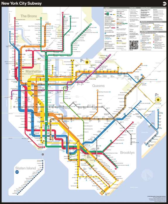 Mapping it out: What do New Yorkers think of the MTA's new subway map? 3 MTA new subway map