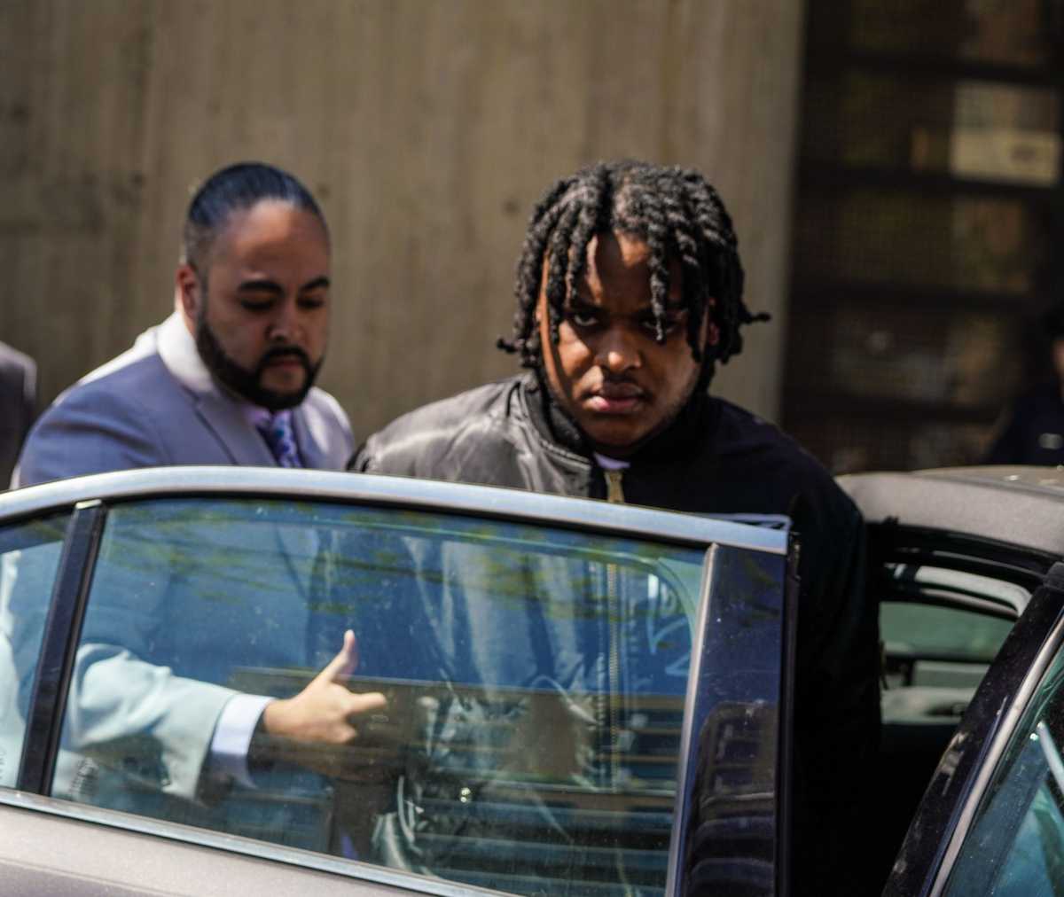 Harlem-based precinct dealing with spike in gang violence despite special patrol in area 3 Suspect in Harlem grandmother's shooting with detective entering car during perp walk.