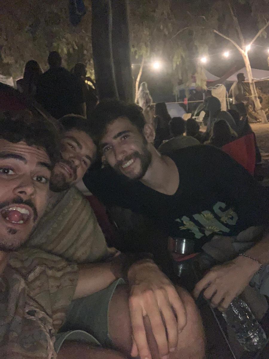 Oct. 7 and After: How Nova Music Festival survivors are reclaiming their lives following terrorist attack 8 Itay Hamer with friends at the Nova Music Festival.