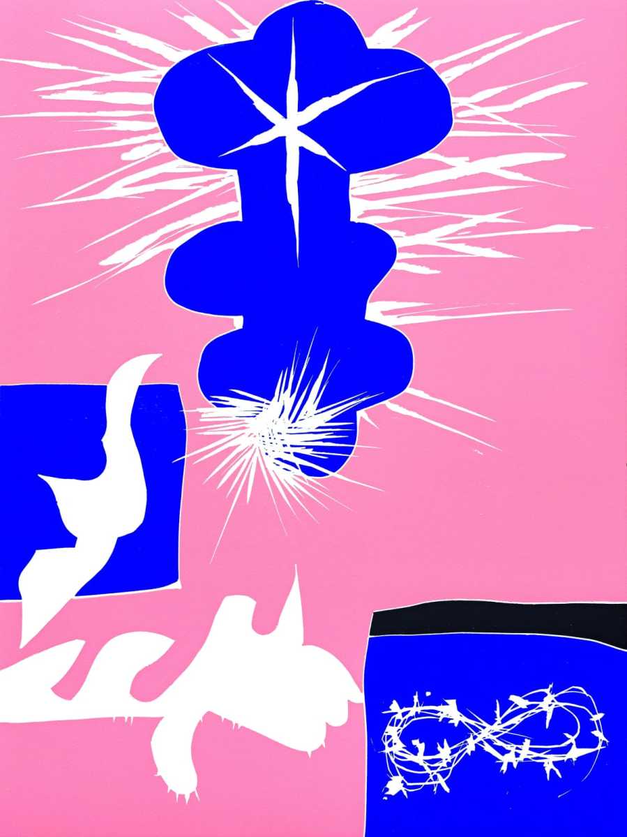 Esper Lucat (Deluxe Edition): A radiant collision of faith, form and Furuholmen 3 Pink Chasuble by Magne Furuholmen, 2022