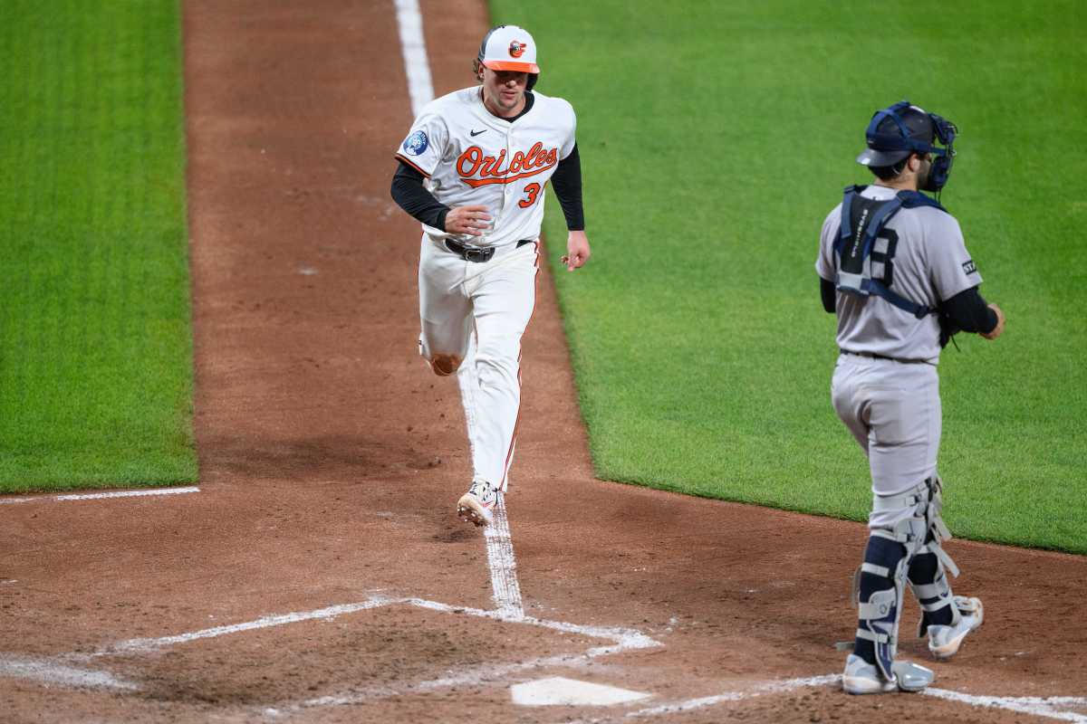 Adley Rutschman score Yankees Orioles