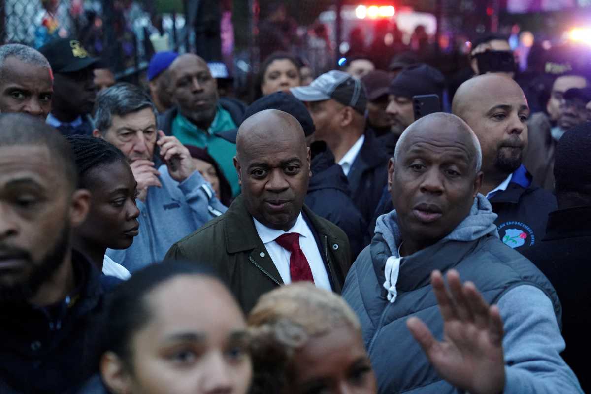 NJ Mayor Ras Baraka following ICE arrest by Trump admin