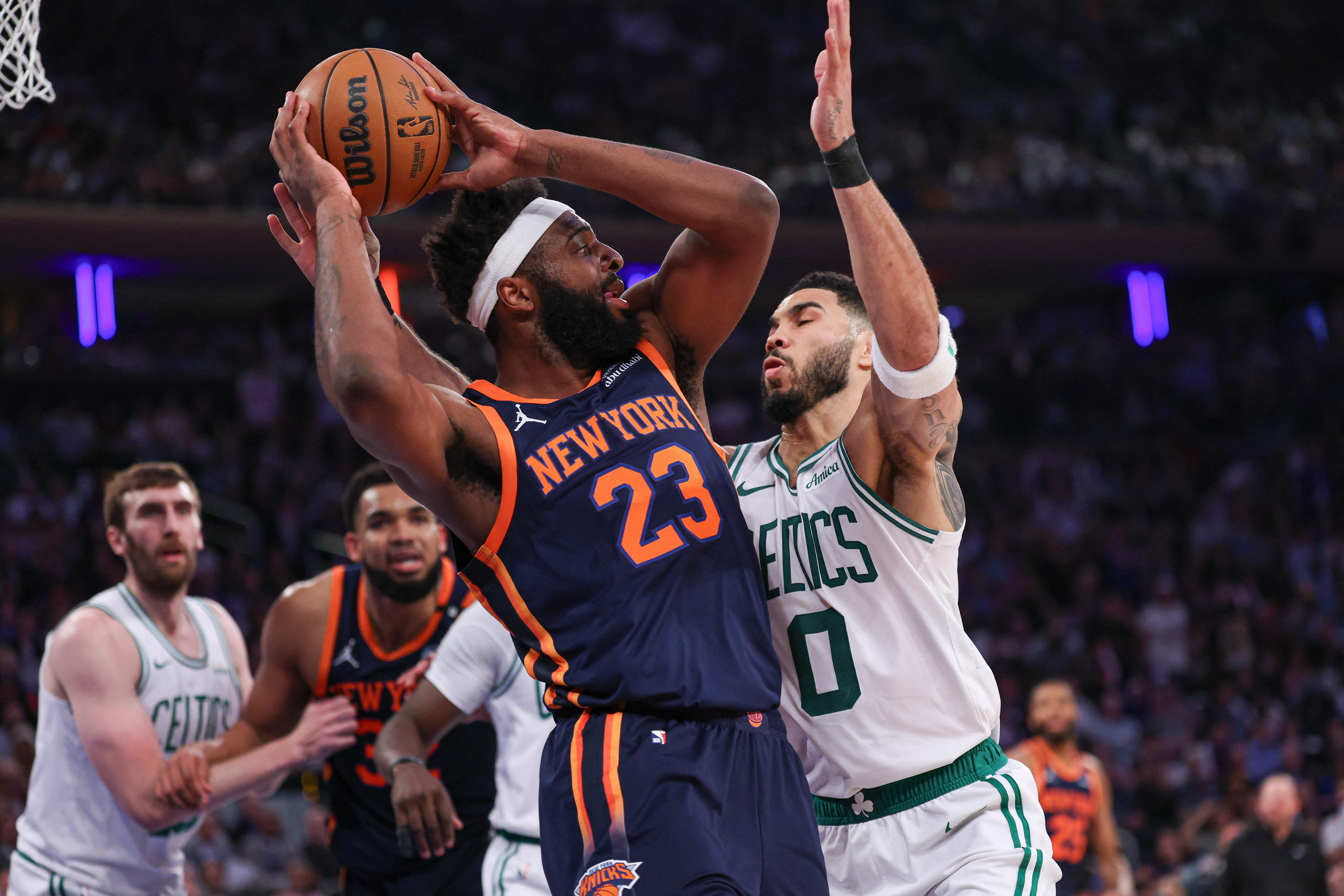 Knicks vs. Pacers Eastern Conference Finals preview, breakdown, more 6 Mitchell Robinson Knicks Celtics Game 4