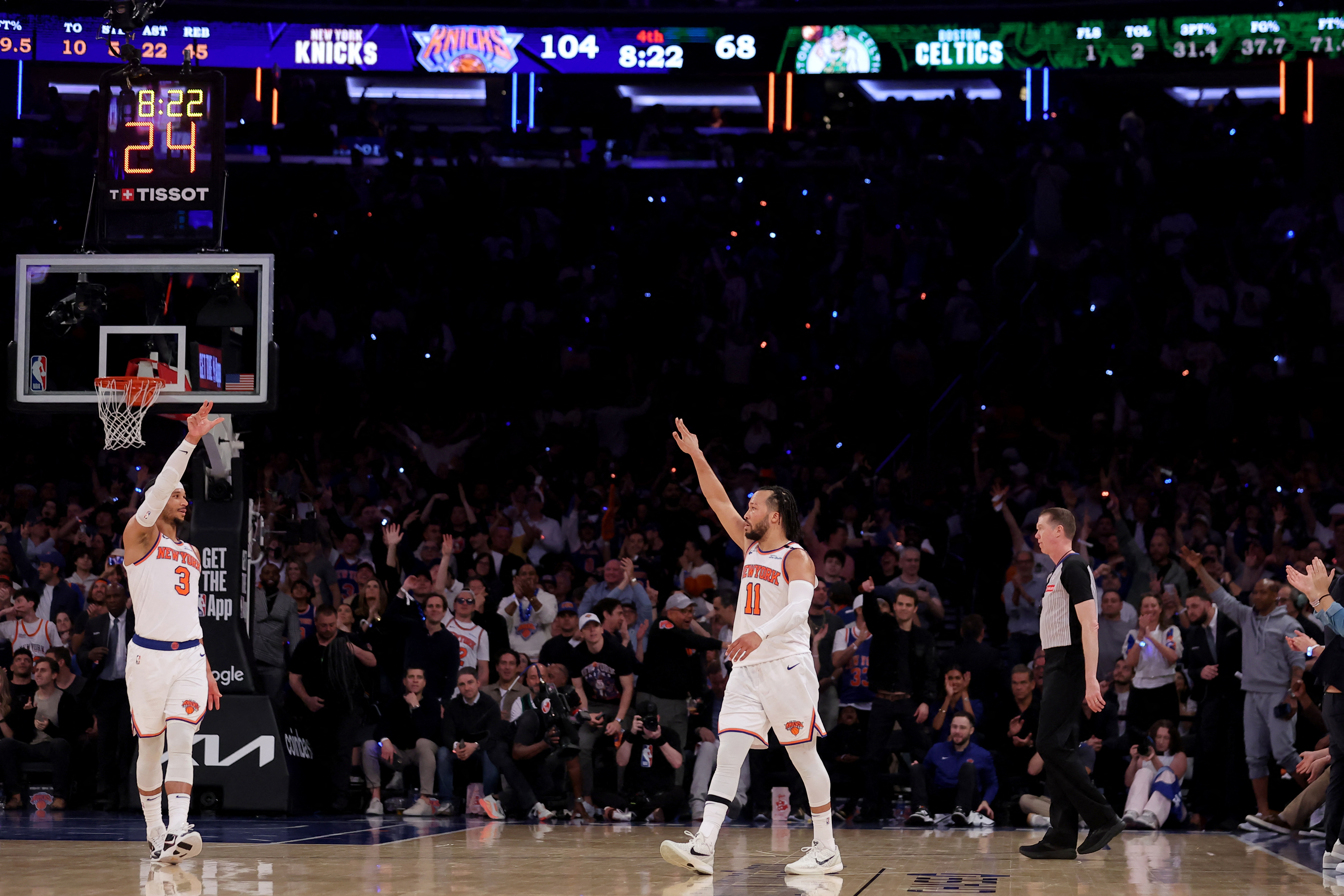 Knicks vs. Pacers Eastern Conference Finals preview, breakdown, more 3 Jalen Brunson Josh Hart Knicks Celtics Game 6 clinch