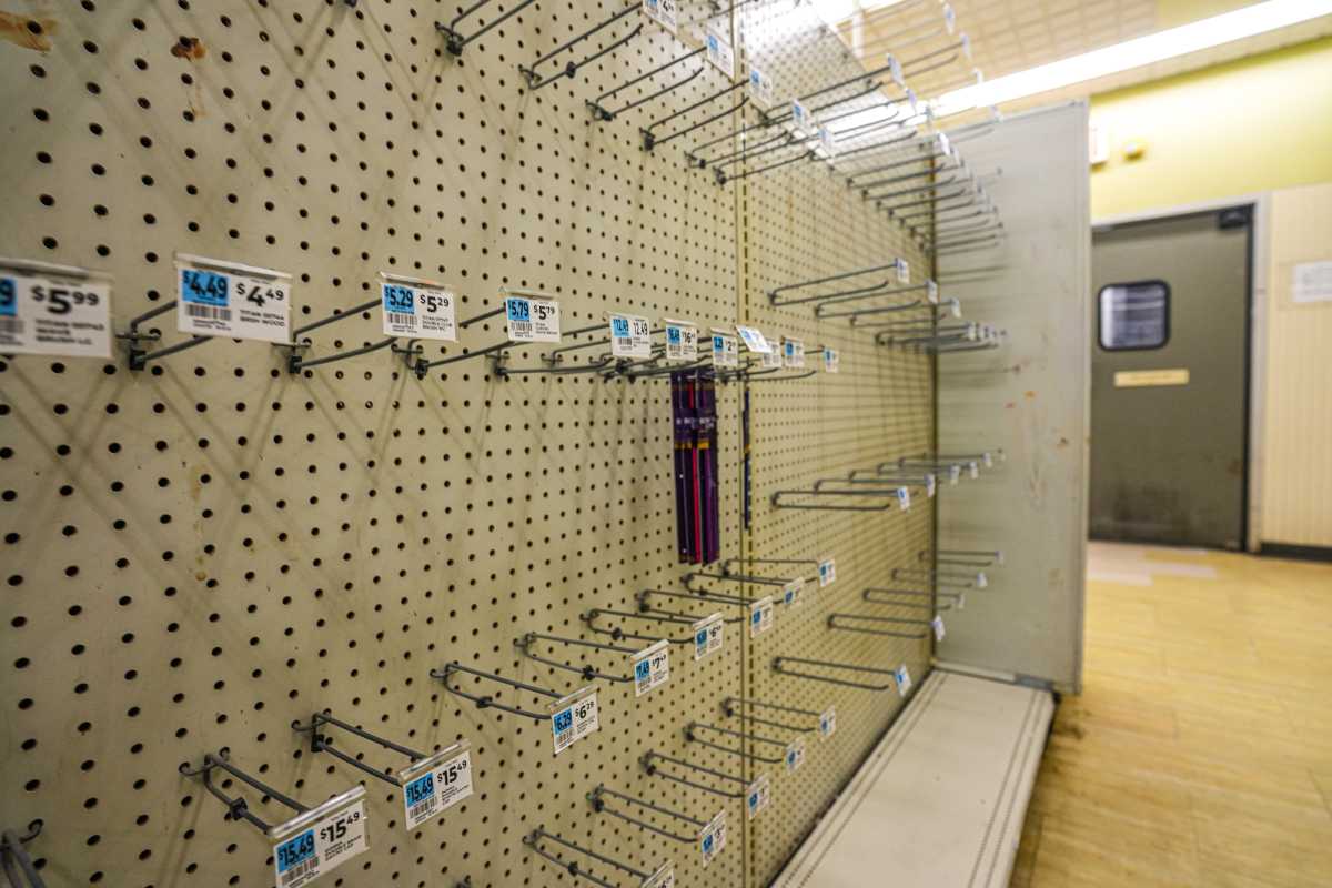 Rite Aid closing all remaining New York stores after second bankruptcy filing 4 An empty self at Rite Aid's Junction Boulevard store in Queens.