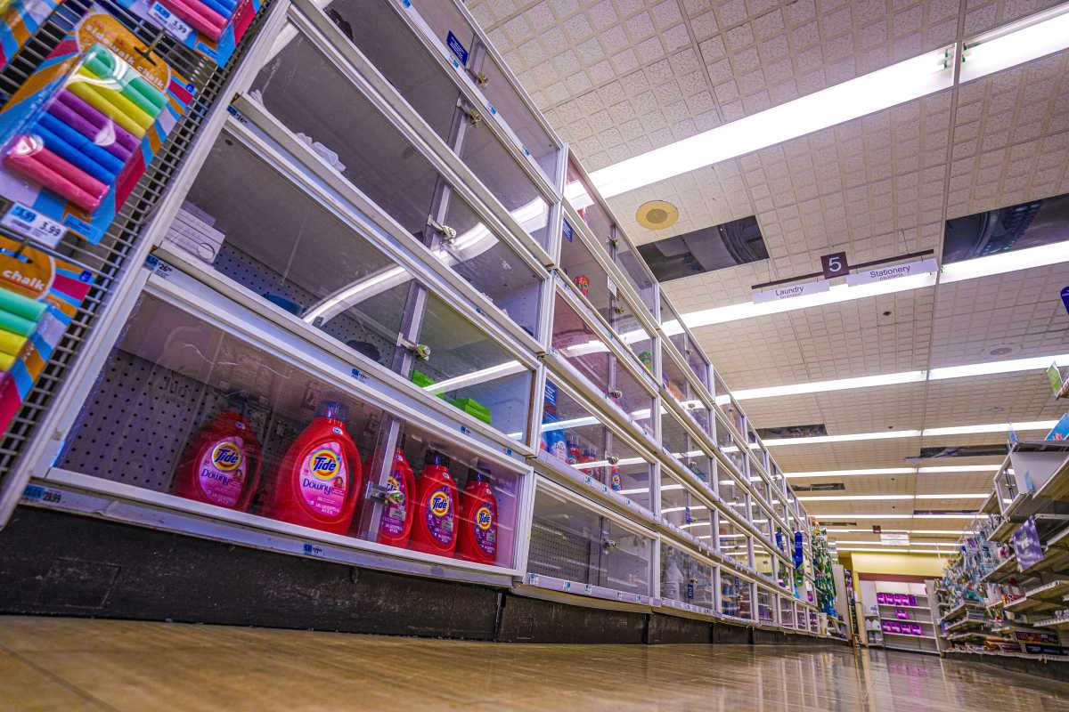 Rite Aid closing all remaining New York stores after second bankruptcy filing 2 Empty, locked up shelves at the Junction Blvd Rite Aid location in Queens.