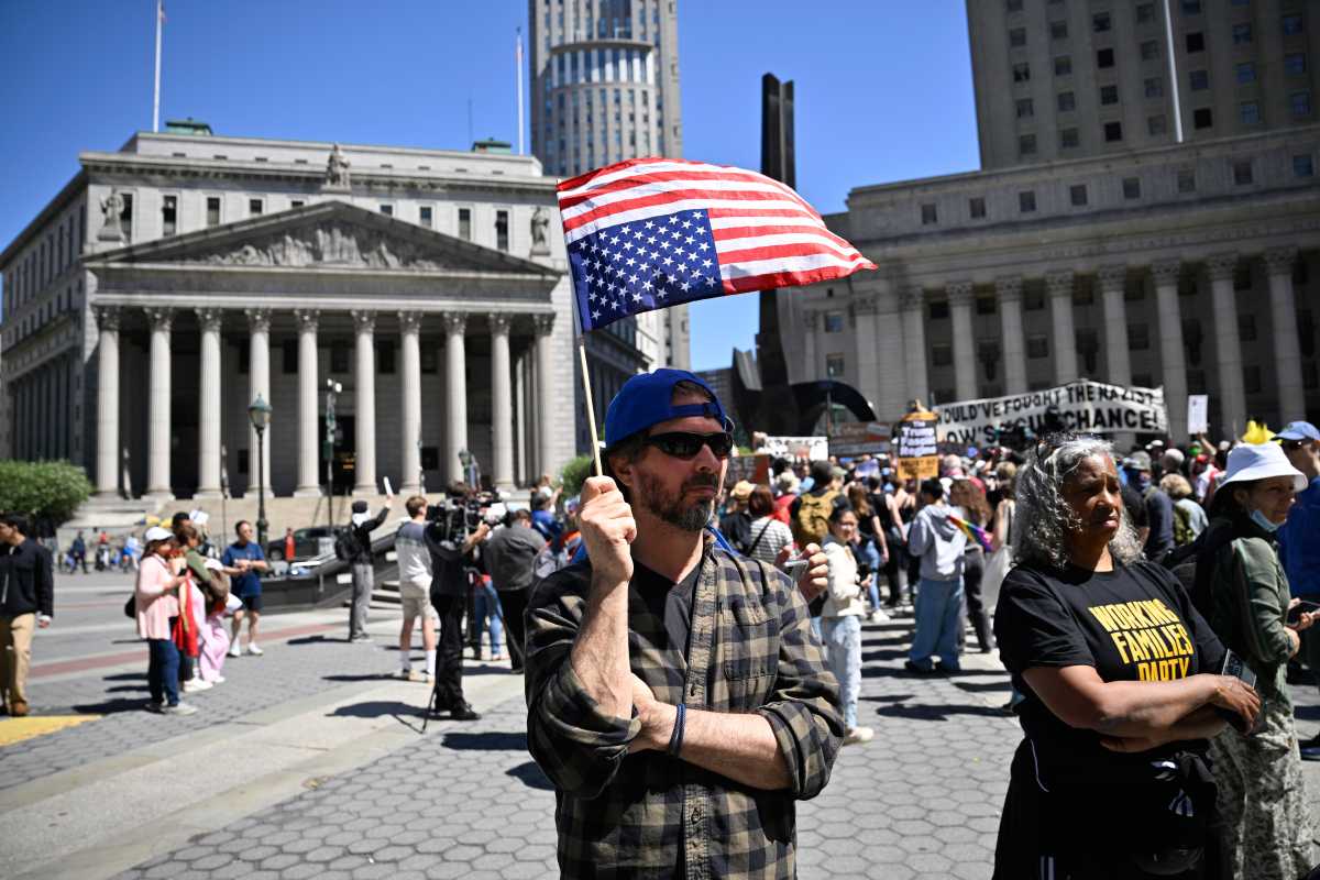 Manhattan rally blasts ICE as 'Trump's gestapo' a day after NJ mayor arrested while visiting immigrant detention center 4