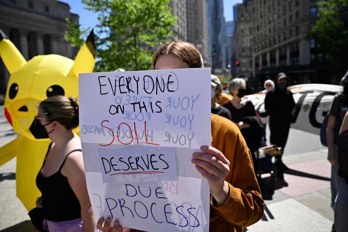 Manhattan rally blasts ICE as 'Trump's gestapo' a day after NJ mayor arrested while visiting immigrant detention center 3