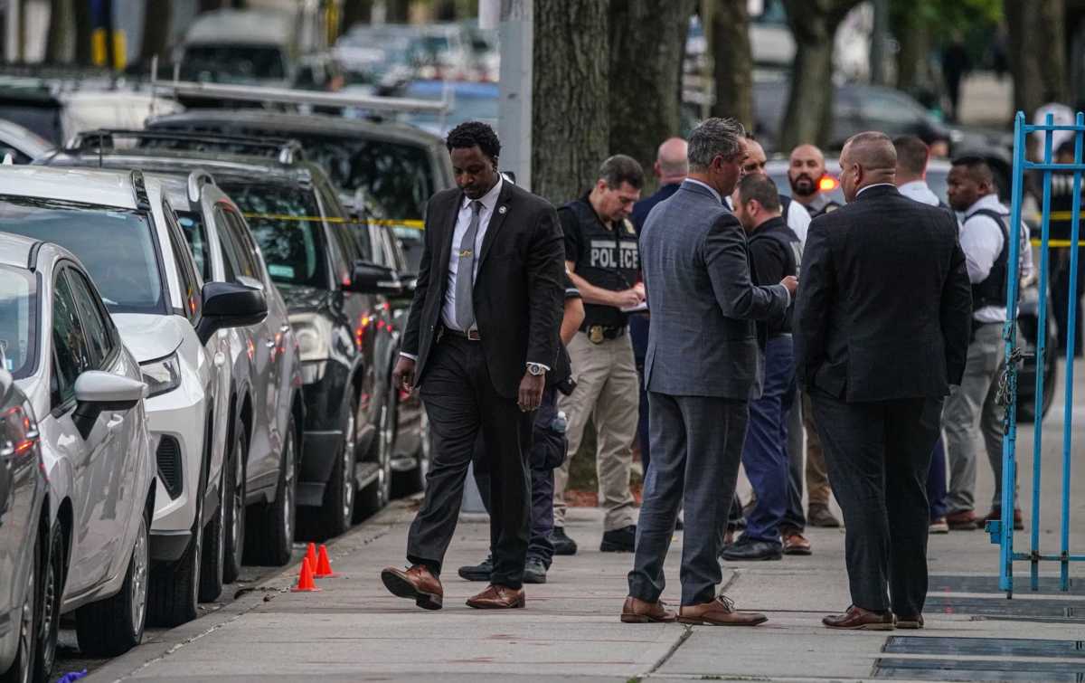 Scene of Bronx stray bullet shooting