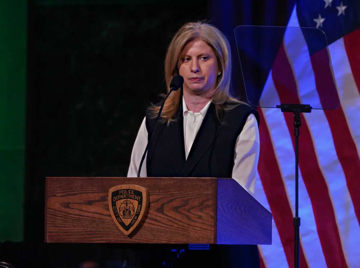 Police Commissioner Jessica Tisch speaks about off-duty cop assaulted in bronx