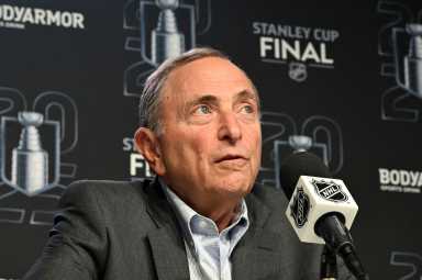NHL Commissioner Gary Bettman UBS Arena All-Star 2026/27