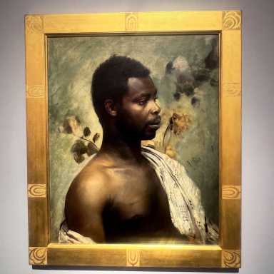 Prince William Nii Nortey Dowuona (1897), by Gustav Klimt