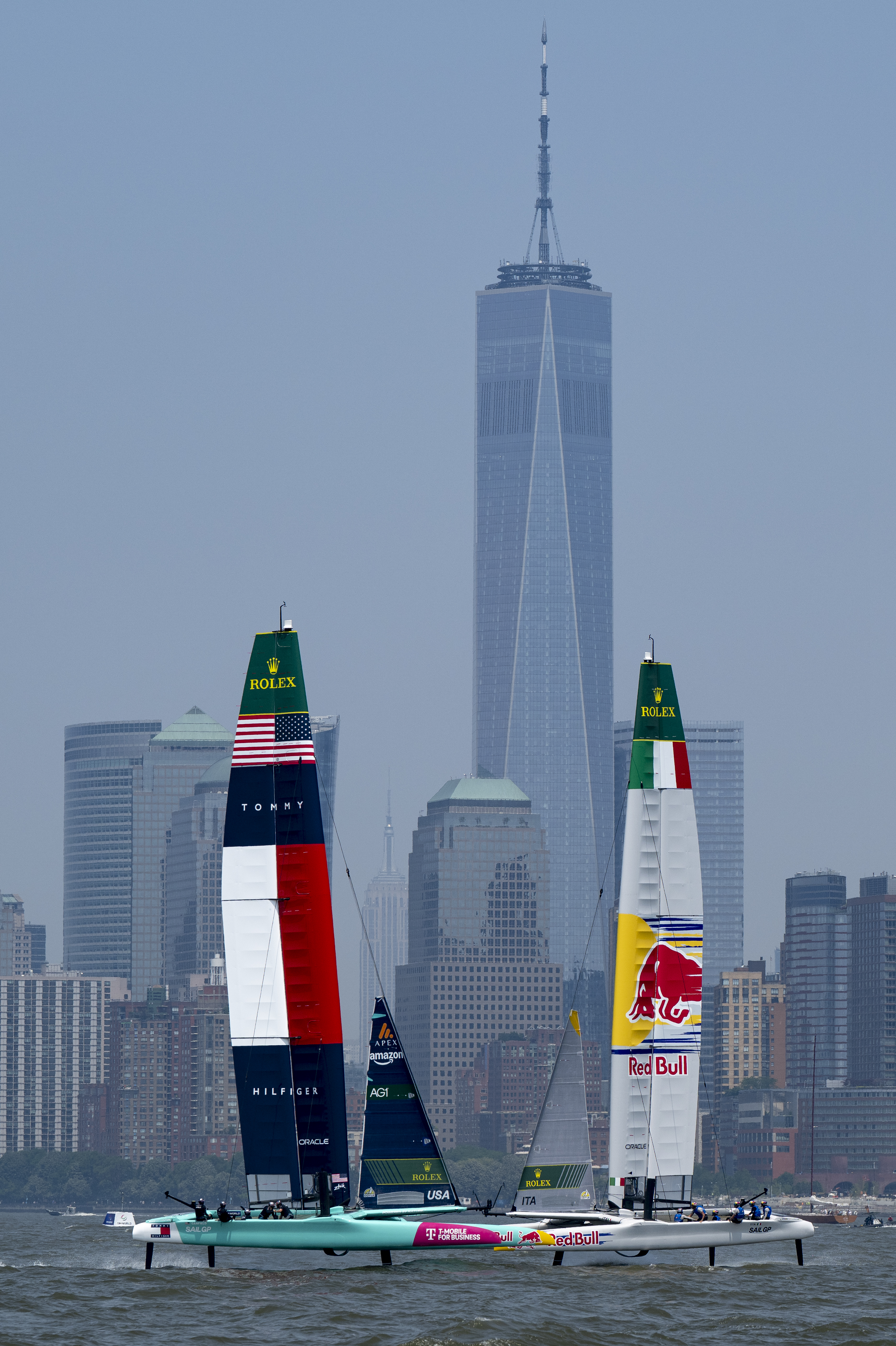 What's it like to race a sailboat in New York’s Upper Bay? Check the forecast, but prepare to adapt in SailGP 2 New York SailGP