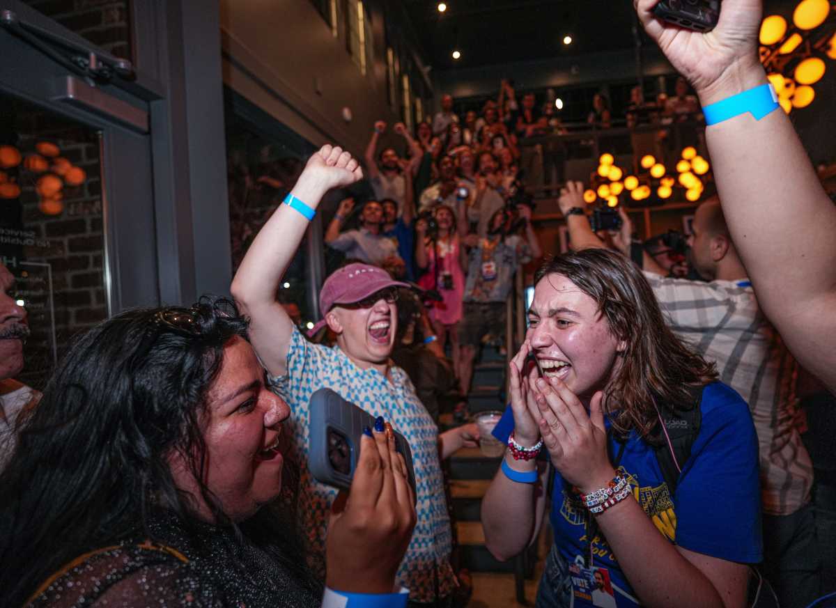 Gen Z and first-time voters played a key role in Mamdani's primary victory. Here's how the youth vote is reshaping NYC politics. 3 Young people celebrate primary win by Zohran Mamdani