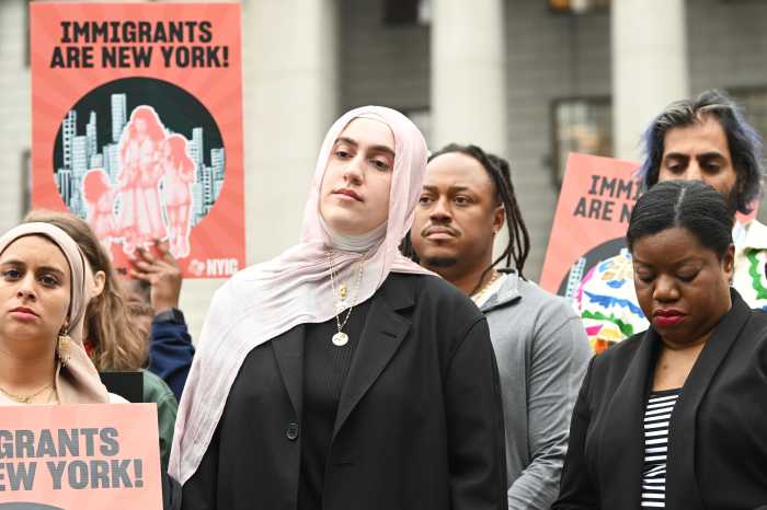New Yorkers protest Trump travel ban and anti-immigrant policies