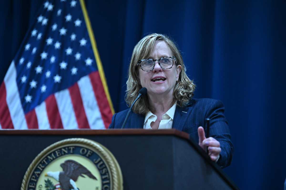Queens gang members cuffed on number of racketeering, assault charges 3 Queens DA Melinda Katz speaks to reporters about the 18th Street gang being taken down on racketteering crimes in Jackson Heights along Roosevelt Avenue.