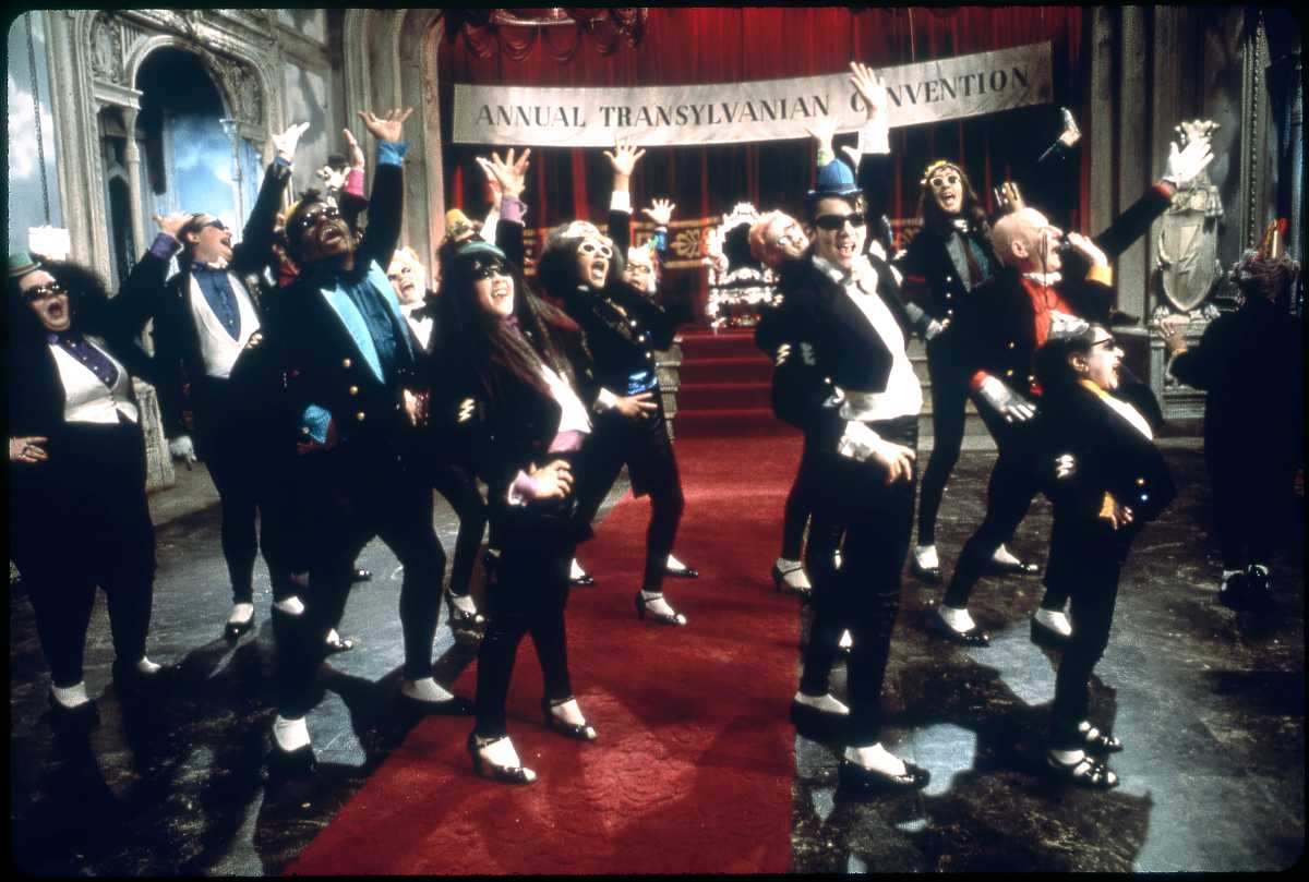 Fifty years and still going strong, 'The Rocky Horror Picture Show' renaissance comes to NYC 3 the cast of Rocky Horror Picture Show doing the Time Warp.