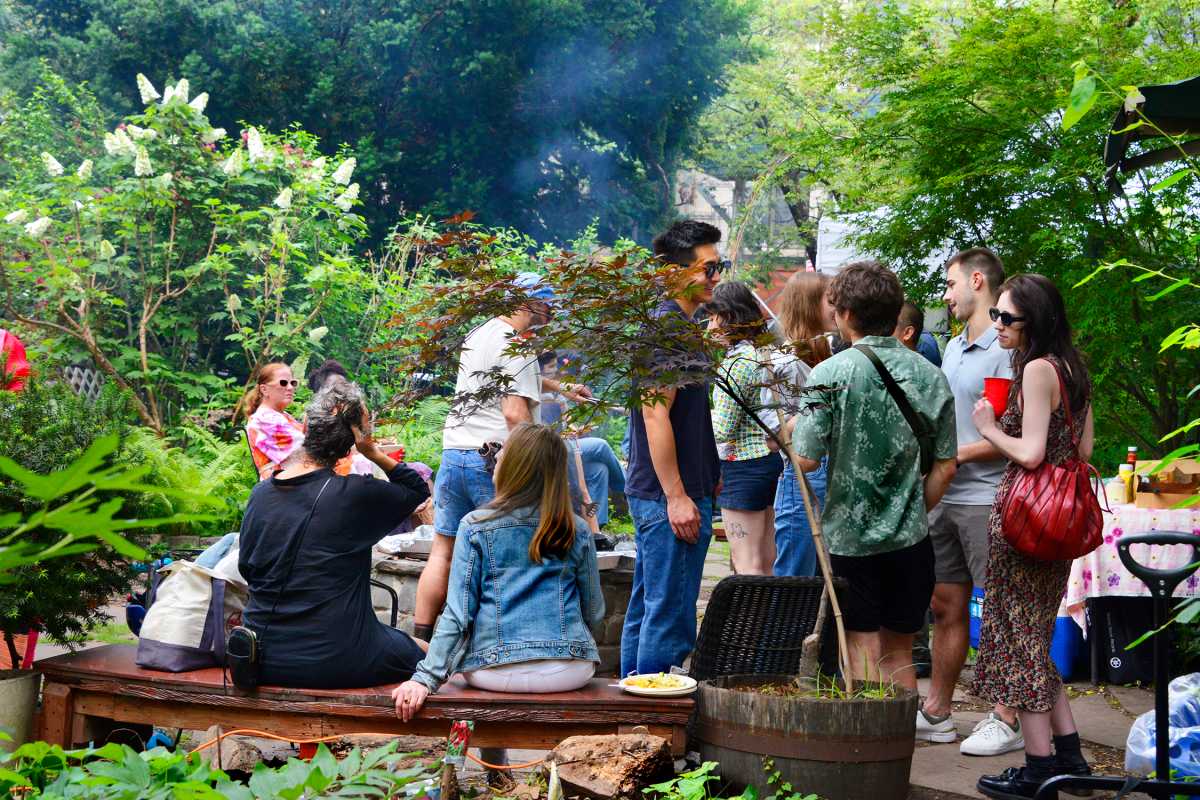 Sun, songs and snails: An East Village garden blooms with music and community joy 8
