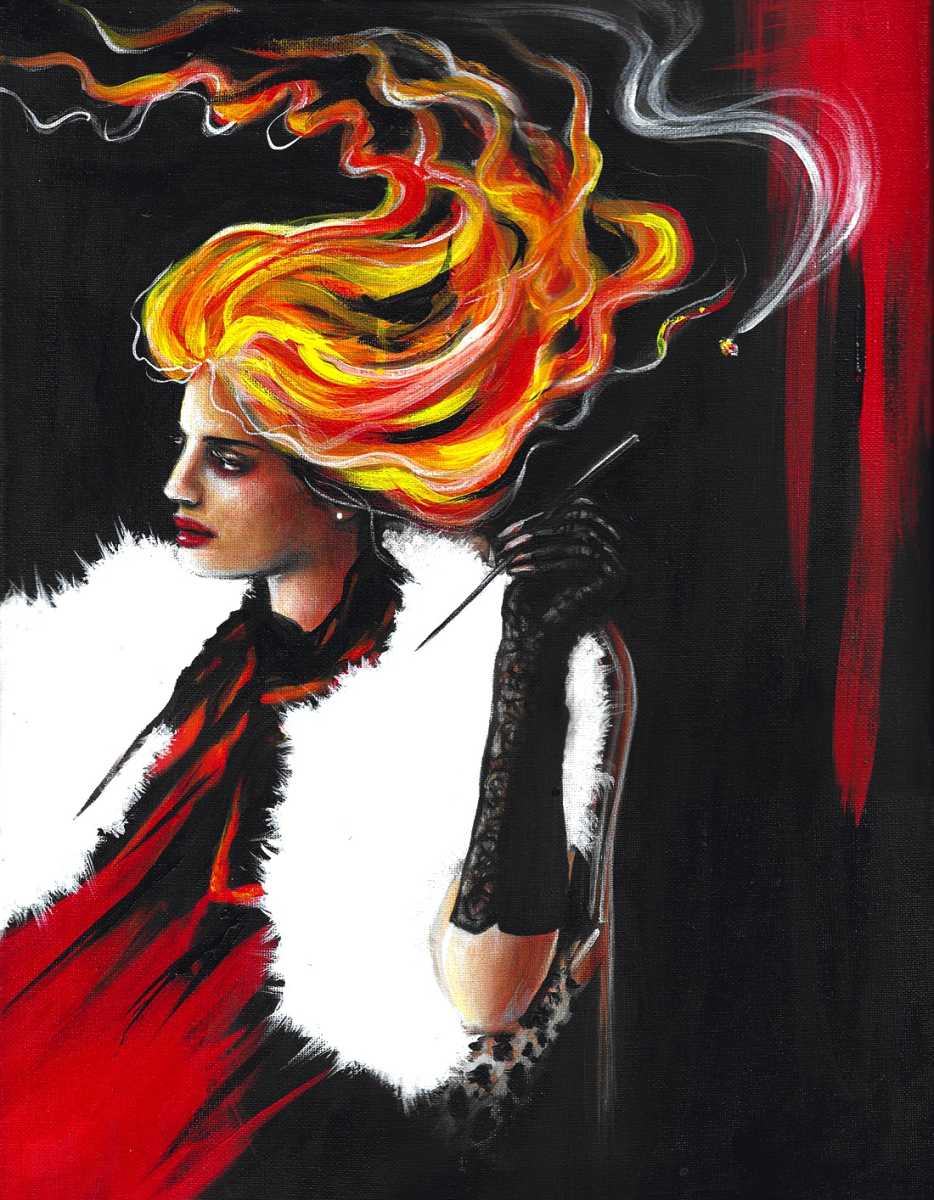 Friday Jones and the Phoenix Rising: How one tattoo maverick is rewriting femininity in fire and ink 3 "Firestarter," by Friday Jones