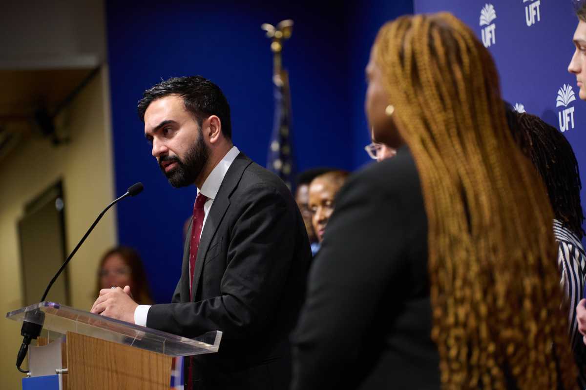 Democratic mayoral nominee Zohran Mamdani.