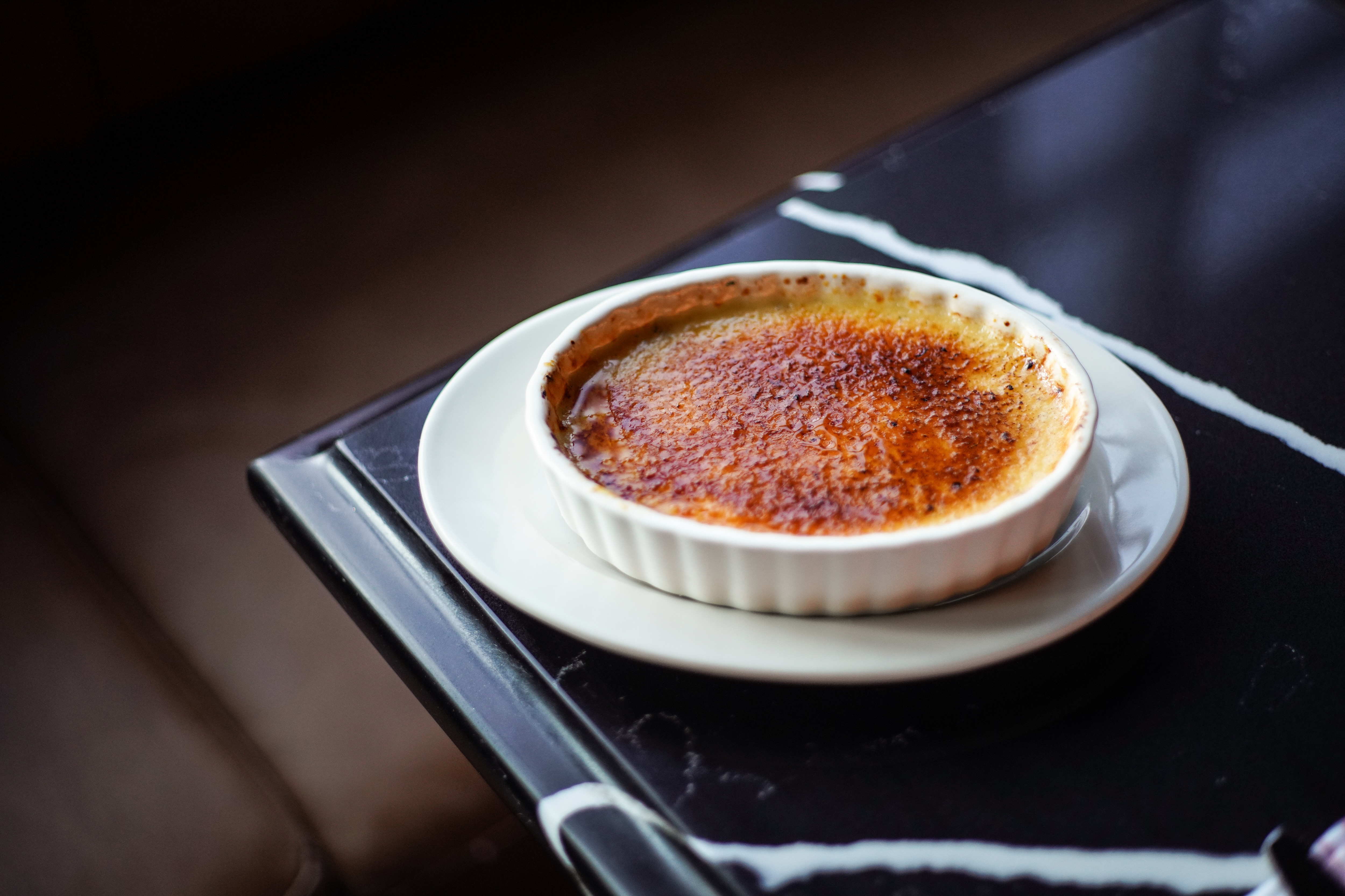 Le Petit Village's Creme Brulee