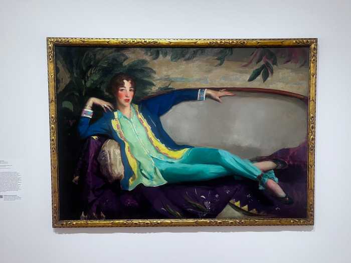 Robert Henri portrait of Gertrude Vanderbilt Whitney