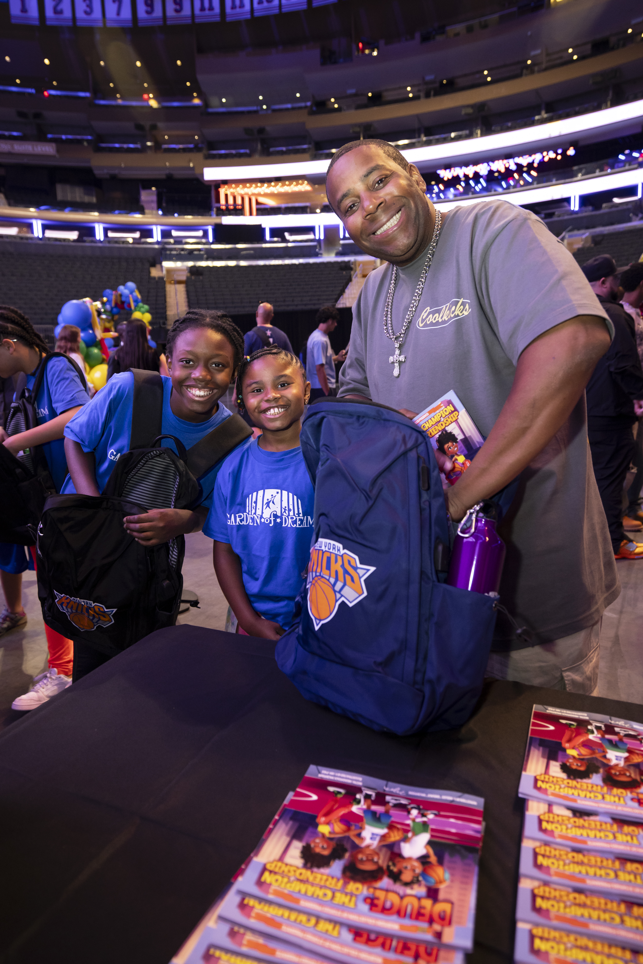 New York Rangers legend Adam Graves discusses back-to-school charity event at Madison Square Garden, Garden of Dreams Foundation 2 The Garden of Dream Foundation hosted a Back to School event at Madison Square Garden in New York City.