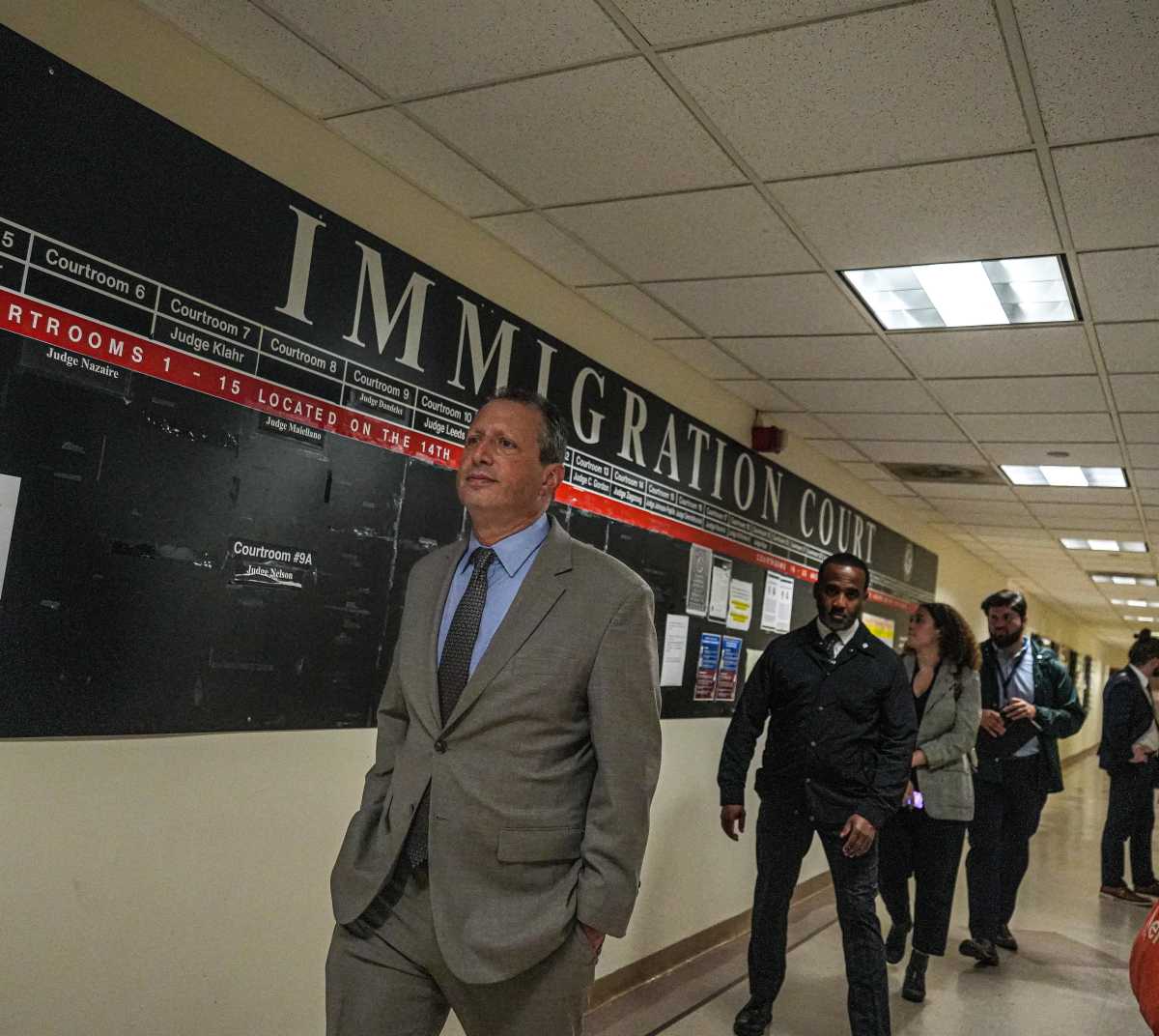 ICE arrests appear to slow at Lower Manhattan immigration court – but masked agents still stalk the halls 3