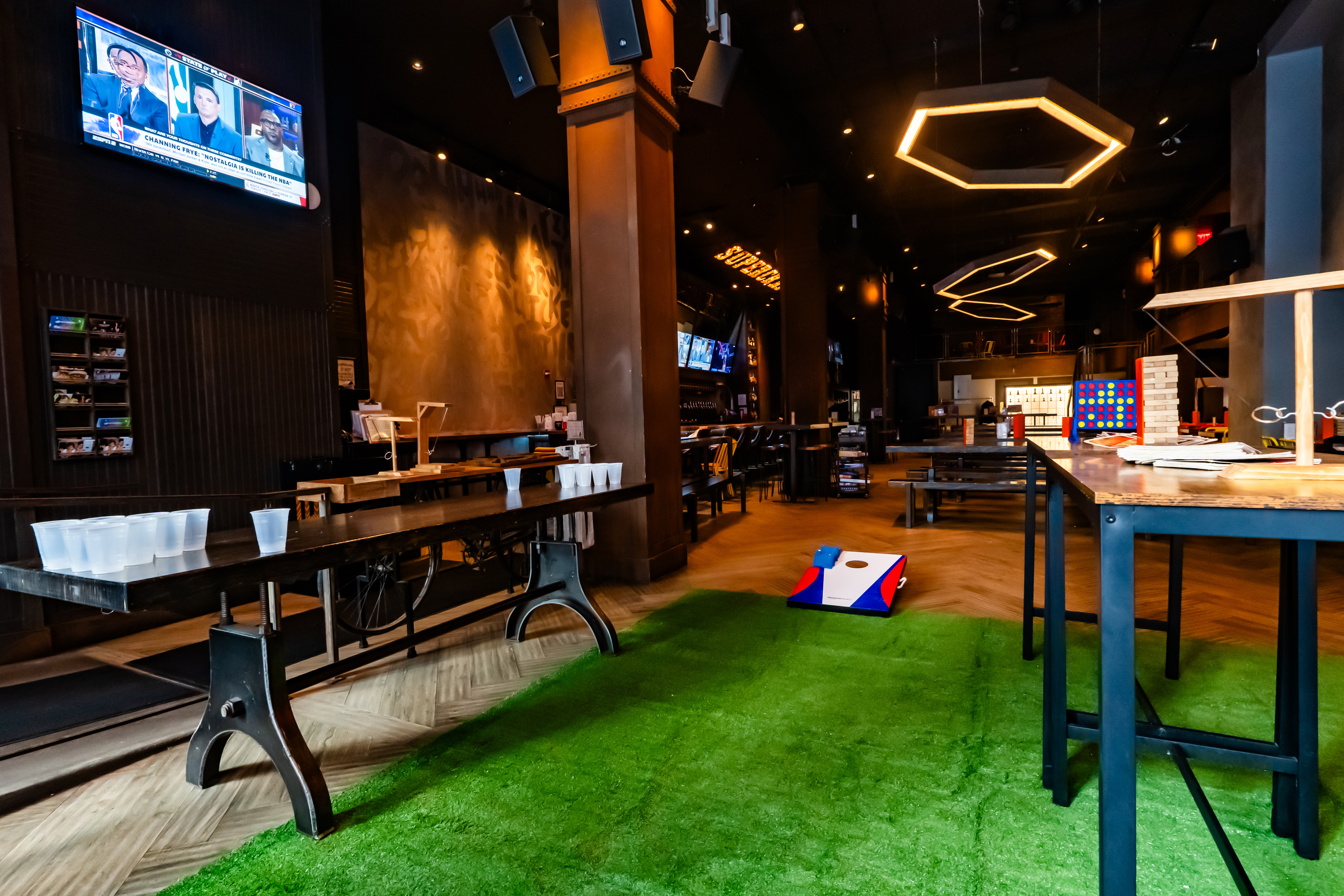 interior at Clinton Hill