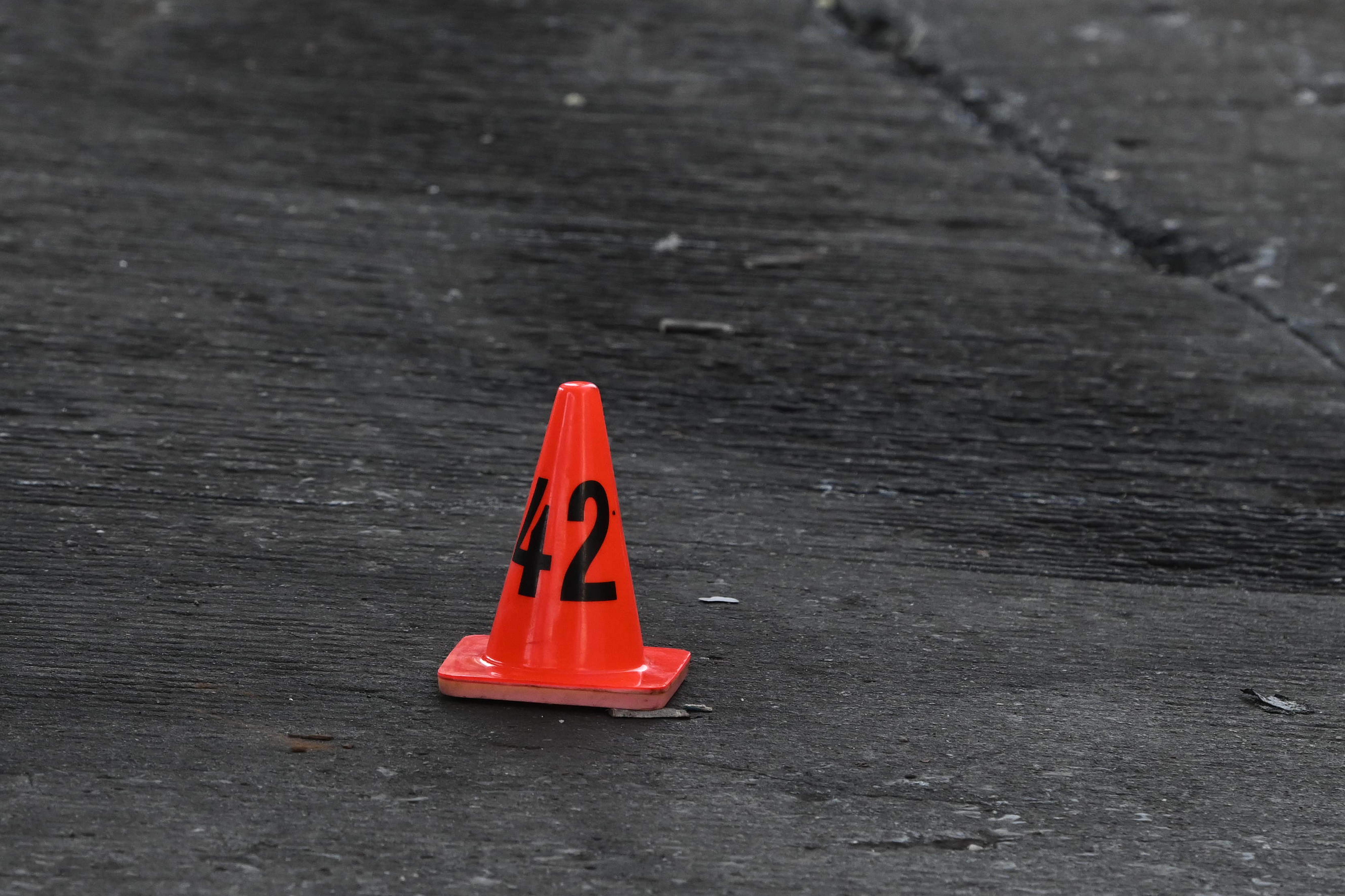 Brooklyn shooting leaves one man critically injured 4 A shell casing lays on the ground under a cone following a shooting at Broadway and Kossuth Place. The victim was left in critical condition on Thursday, August 7..