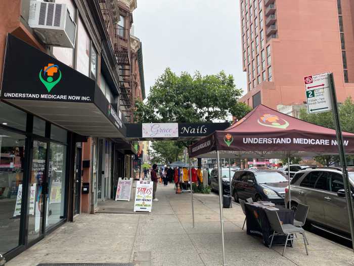 Legionnaires’ outbreak in Harlem exposes grim future risks for NYC as steep Medicaid cuts loom 3 The Understand Medicare Now office on East 125th Street in East Harlem, where staff say they are preparing for a surge in residents seeking help navigating looming Medicaid changes.