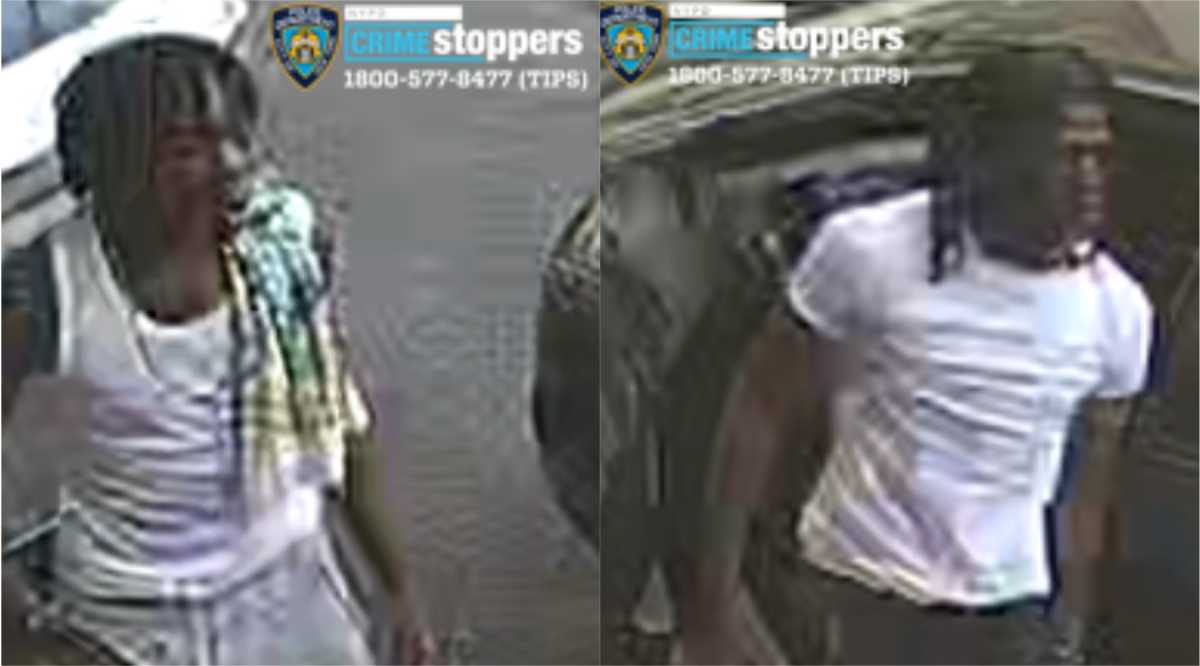 Two of the four suspects wanted in connection with a multi-borough necklace-snatching spree between July 9 and Aug. 2,