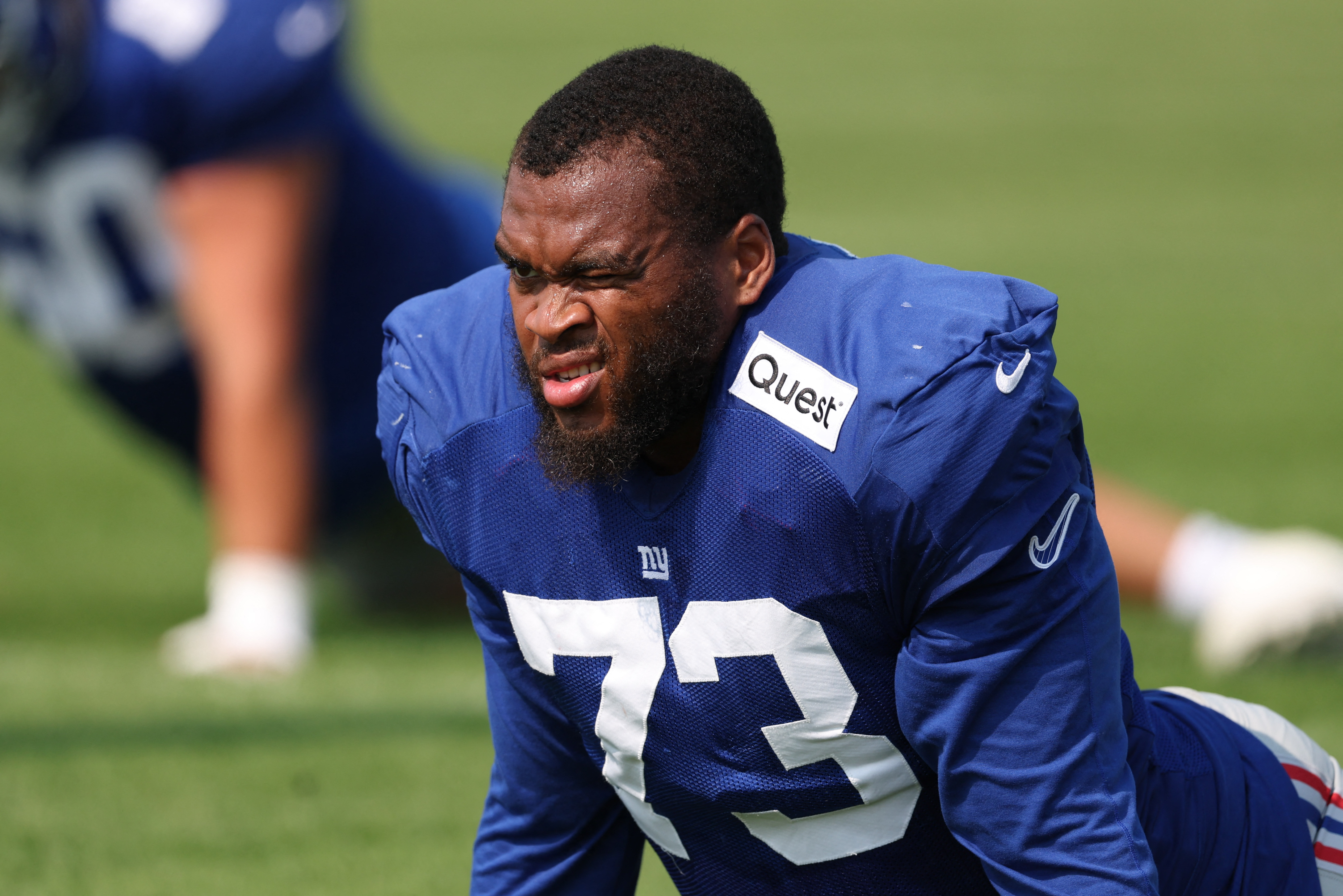 What to watch for in Giants' preseason opener vs. Bills 3 Evan Neal Giants training camp