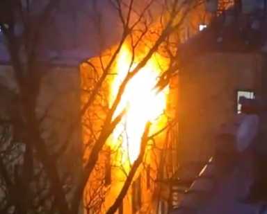 Charges pending against Bronx squatter accused of setting fire to home that killed dog 23 flames shoot out of Bronx building set on fire